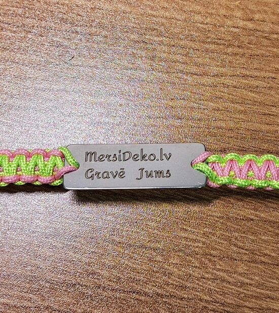 Personalizēts aksesuārs ar gravējumu