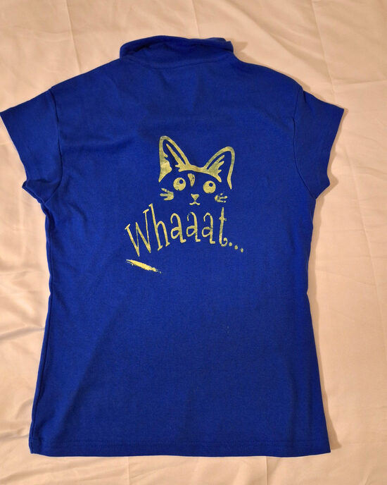 Polo krekls ar apdruku — Whaaat WXL